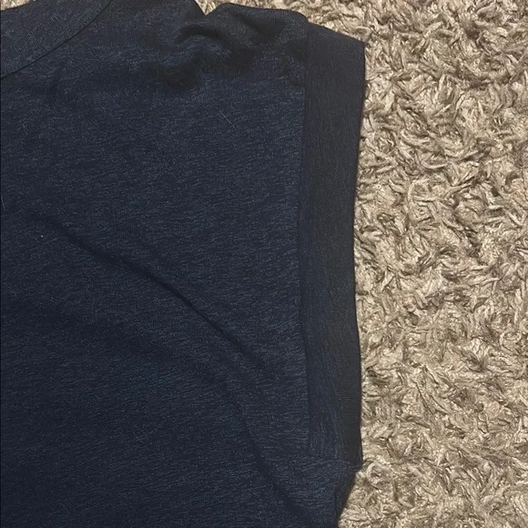 LOFT Navy Blue Sleeveless Top - Picture 3 of 4